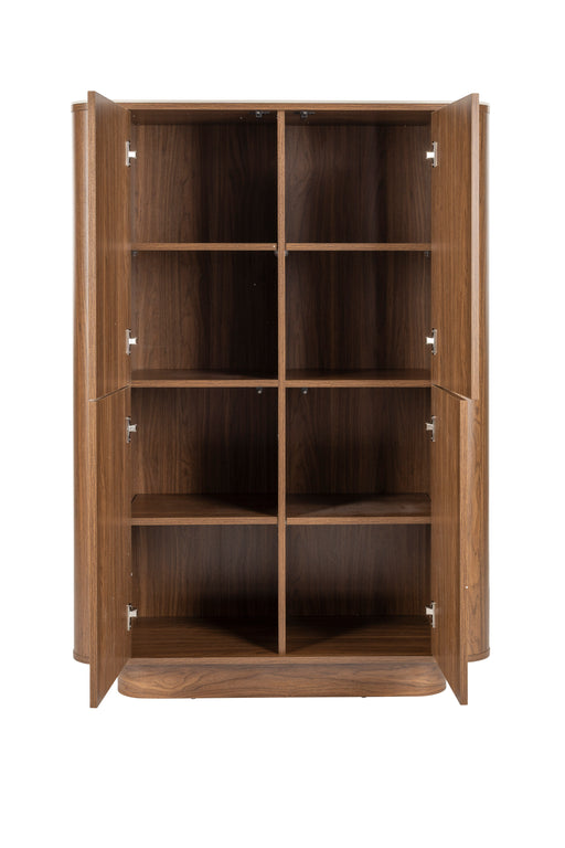 Opbergkast Almira Hout Bruin 40x100 cm-Opbergkasten-Creating Home