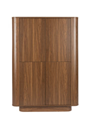 Opbergkast Almira Hout Bruin 40x100 cm-Opbergkasten-Creating Home