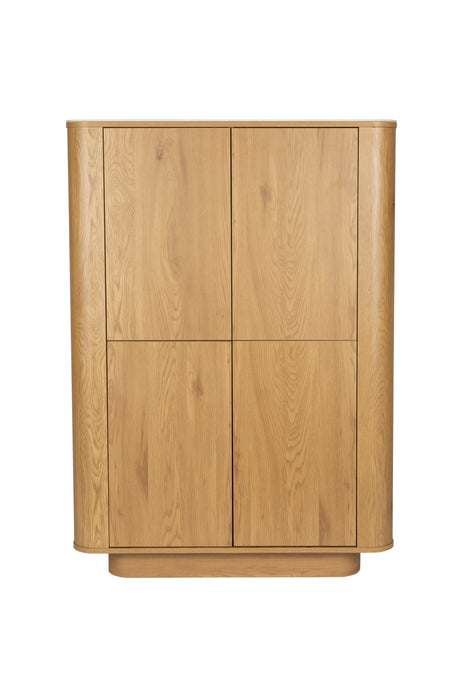 Opbergkast Almira Cabinets Hout Beige 100x40, productafbeelding