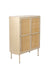 Opbergkast Amaya Low 2do MDF, Metaal Beige 38x80 cm-Opbergkasten-Creating Home