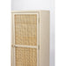Opbergkast Amaya Low 2do MDF, Metaal Beige 38x80 cm-Opbergkasten-Creating Home