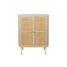 Opbergkast Amaya Low 2do MDF, Metaal Beige 38x80 cm-Opbergkasten-Creating Home