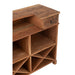 Opbergkast Barkast 2 Lades Gerecycled Hout Naturel 180x55x106 cm-Opbergkasten-J-Line