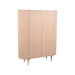 Opbergkast Bergkast Oliva Naturel Eiken 125 cm 125x47x158 cm-Opbergkasten-LABEL51