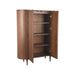 Opbergkast Bergkast Oliva Walnoot Eiken 125 cm 125x47x158 cm-Opbergkasten-LABEL51