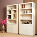 Opbergkast Boekenkast Brussel 5 vakken 2 deuren 90x45x200 cm-Opbergkasten-Starfurn