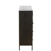 Opbergkast Bruin Ijzer 33x80 cm-Opbergkasten-J-Line