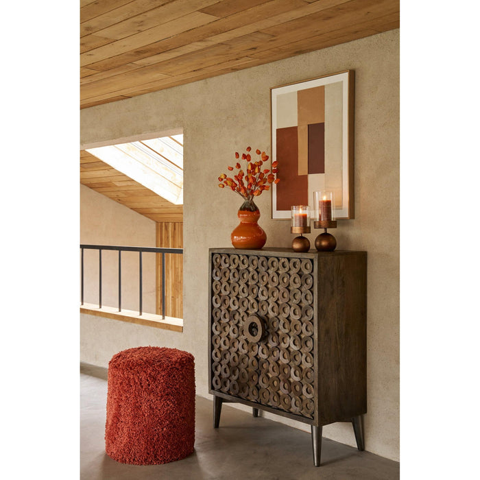 Opbergkast Bruin Mangohout hout 45x90 cm-Opbergkasten-J-Line