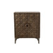 Opbergkast Bruin Mangohout hout 45x90 cm-Opbergkasten-J-Line