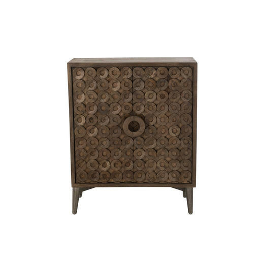 Opbergkast Bruin Mangohout hout 45x90 cm-Opbergkasten-J-Line