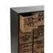 Opbergkast Bruin ijzer 33x80 cm-Opbergkasten-J-Line