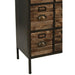 Opbergkast Bruin ijzer 33x80 cm-Opbergkasten-J-Line