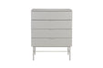 Opbergkast Cayo MDF, Metaal Grijs 40x79 cm-Opbergkasten-Creating Home