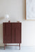 Opbergkast Davis Metaal Rood 35x70 cm-Opbergkasten-Creating Home