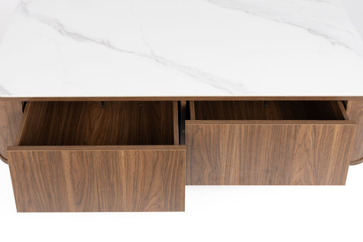 Opbergkast Drawer Almira Hout Bruin 40x90 cm-Opbergkasten-Creating Home