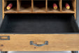 Opbergkast Edgar Fir hout, Metaal Bruin 38x56 cm-Opbergkasten-Creating Home