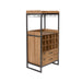 Opbergkast Edgar Fir hout, Metaal Bruin 38x56 cm-Opbergkasten-Creating Home