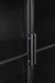 Opbergkast Ferre L Fir veneer, Metaal Zwart 76x35 cm-Opbergkasten-Creating Home