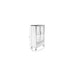 Opbergkast Ferre M Fir veneer, Metaal Zwart 35x65 cm