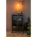 Opbergkast Ferre M Fir veneer, Metaal Zwart 35x65 cm-Opbergkasten-Creating Home