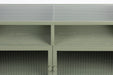 Opbergkast Herbe Medium MDF, Metaal Groen 38x80 cm-Opbergkasten-Creating Home