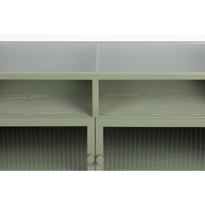 Opbergkast Herbe Medium MDF, Metaal Groen 38x80 cm-Opbergkasten-Creating Home