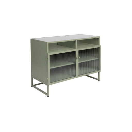 Opbergkast Herbe Medium MDF, Metaal Groen 38x80 cm-Opbergkasten-Creating Home