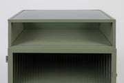 Opbergkast Herbe Small MDF, Metaal Groen 45x38 cm-Opbergkasten-Creating Home