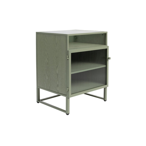 Opbergkast Herbe Small MDF, Metaal Groen 45x38 cm-Opbergkasten-Creating Home
