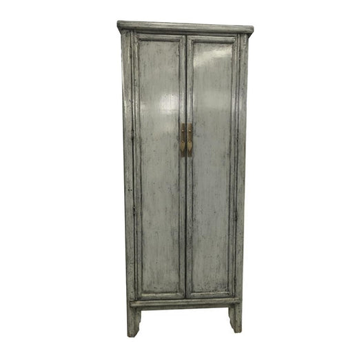 Opbergkast Icons Marie Elise Grijs 45x95x220 cm-Opbergkasten-Livingfurn