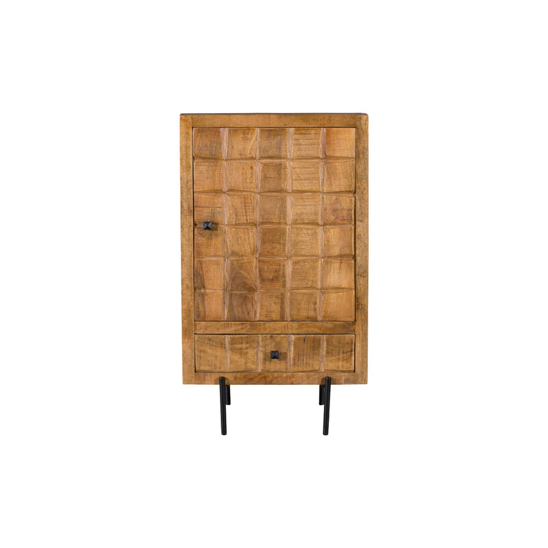 Opbergkast Kabinet Kast Brandy 1 deur 1 lade 60x40x103 cm-Opbergkasten-Starfurn