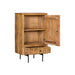 Opbergkast Kabinet Kast Brandy 1 deur 1 lade 60x40x103 cm-Opbergkasten-Starfurn