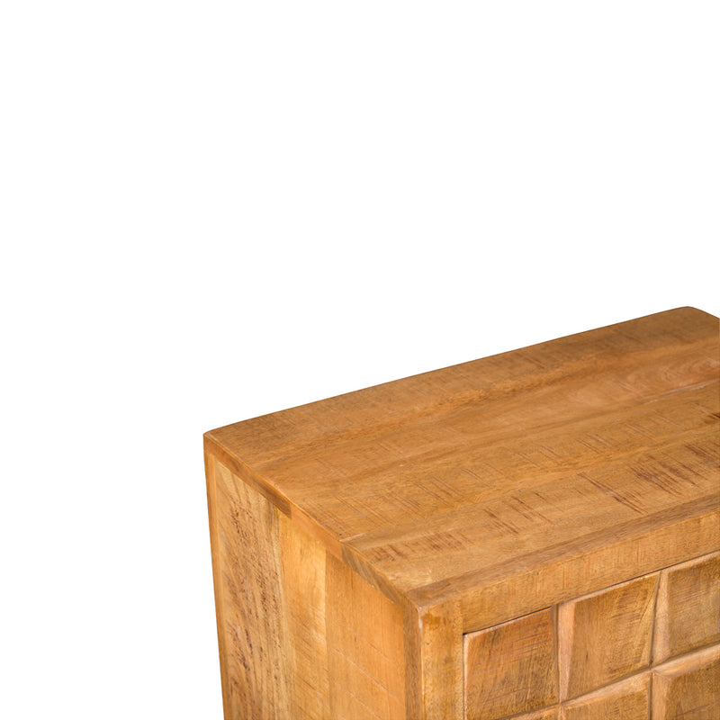 Opbergkast Kabinet Kast Brandy 1 deur 1 lade 60x40x103 cm-Opbergkasten-Starfurn