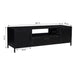Opbergkast Kala Mangohout Zwart 180x40x46 cm-TV-meubels-Livingfurn