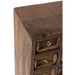 Opbergkast Kast Brut Gerecycled Hout Bruin 38x34x82 cm-Opbergkasten-J-Line
