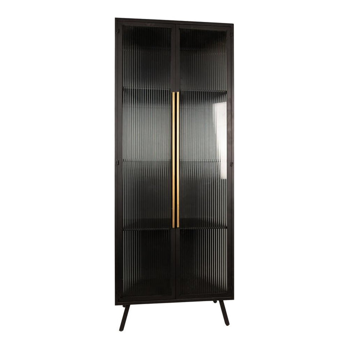 Opbergkast Kast Caeleen Zwart-Opbergkasten-PTMD