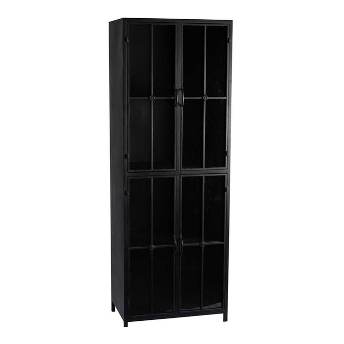 Opbergkast Kast Cave Zwart 40x60 cm-Opbergkasten-PTMD