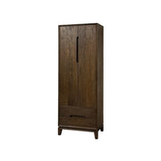 Opbergkast Kast Cortez Mangohout Bruin 40x75x200 cm-Opbergkasten-Livingfurn