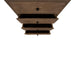 Opbergkast Kast Eiken Bruin 70x40 cm-Opbergkasten-PTMD