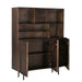 Opbergkast Kast Elan Mangohout Bruin 45x135x170 cm-Opbergkasten-Livingfurn