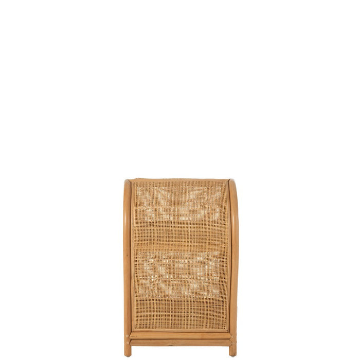 Opbergkast Kast Ellen Klein Plyhout, Rotan Naturel 38x34x60 cm-Opbergkasten-J-Line