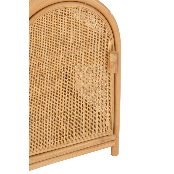 Opbergkast Kast Ellen Klein Plyhout, Rotan Naturel 38x34x60 cm-Opbergkasten-J-Line
