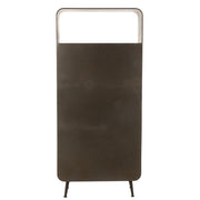 Opbergkast Kast Hoog Lades Fir Hout, Metaal Naturel 80x35x180 cm-Opbergkasten-J-Line