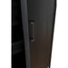 Opbergkast Kast Kala Mangohout Zwart 100x40x210 cm-Opbergkasten-Livingfurn