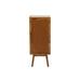 Opbergkast Kast Lora Mango Hout, ijzer, MDF Bruin 40x40x88 cm-Opbergkasten-J-Line