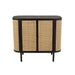 Opbergkast Kast Molly Exotiek Meranti Hout, Mindi Hout, Rotan-Opbergkasten-J-Line