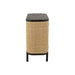 Opbergkast Kast Molly Exotiek Meranti Hout, Mindi Hout, Rotan-Opbergkasten-J-Line