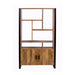 Opbergkast Kast Nairobi Mangohout Naturel hout 110x43x180 cm-Opbergkasten-Livingfurn