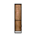 Opbergkast Kast Nairobi Mangohout Naturel hout 110x43x180 cm-Opbergkasten-Livingfurn