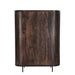 Opbergkast Kast Noor Mangohout Bruin 115x43x151 cm-Opbergkasten-Livingfurn